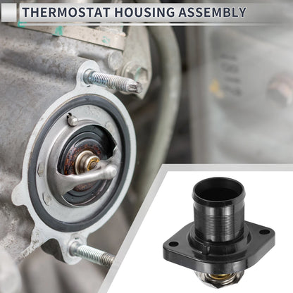 Engine Coolant Thermostat Housing for PEUGEOT 206 1.1 1.4 1.6 (1998-2012)