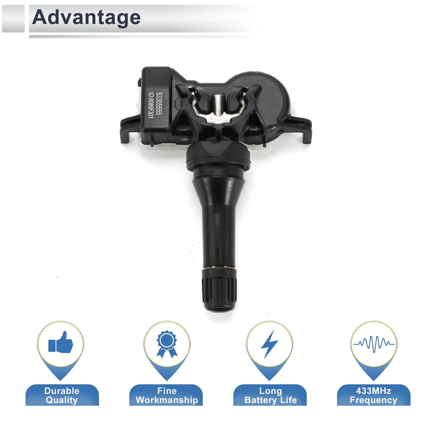 Tire Pressure Sensor for Chrysler 200 & Jeep Renegade (2015-2017)