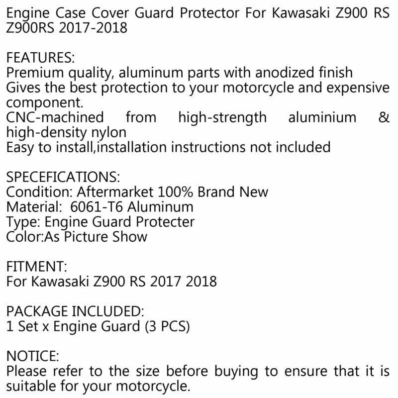 Clutch Cover Protector for Kawasaki Z900RS (2017-2018)