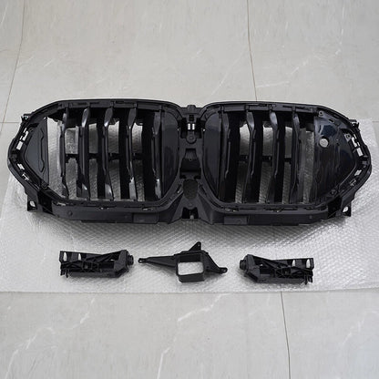 Front Active Shutter Air Inlet Grille Cover for 2020-2022 BMW X6 G06