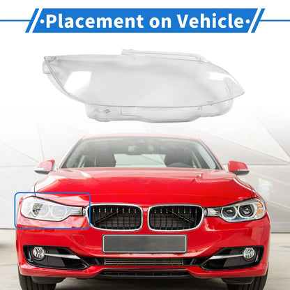 Car Front Right Headlight Lens Cover for BMW M3 E92 (2007-2013)