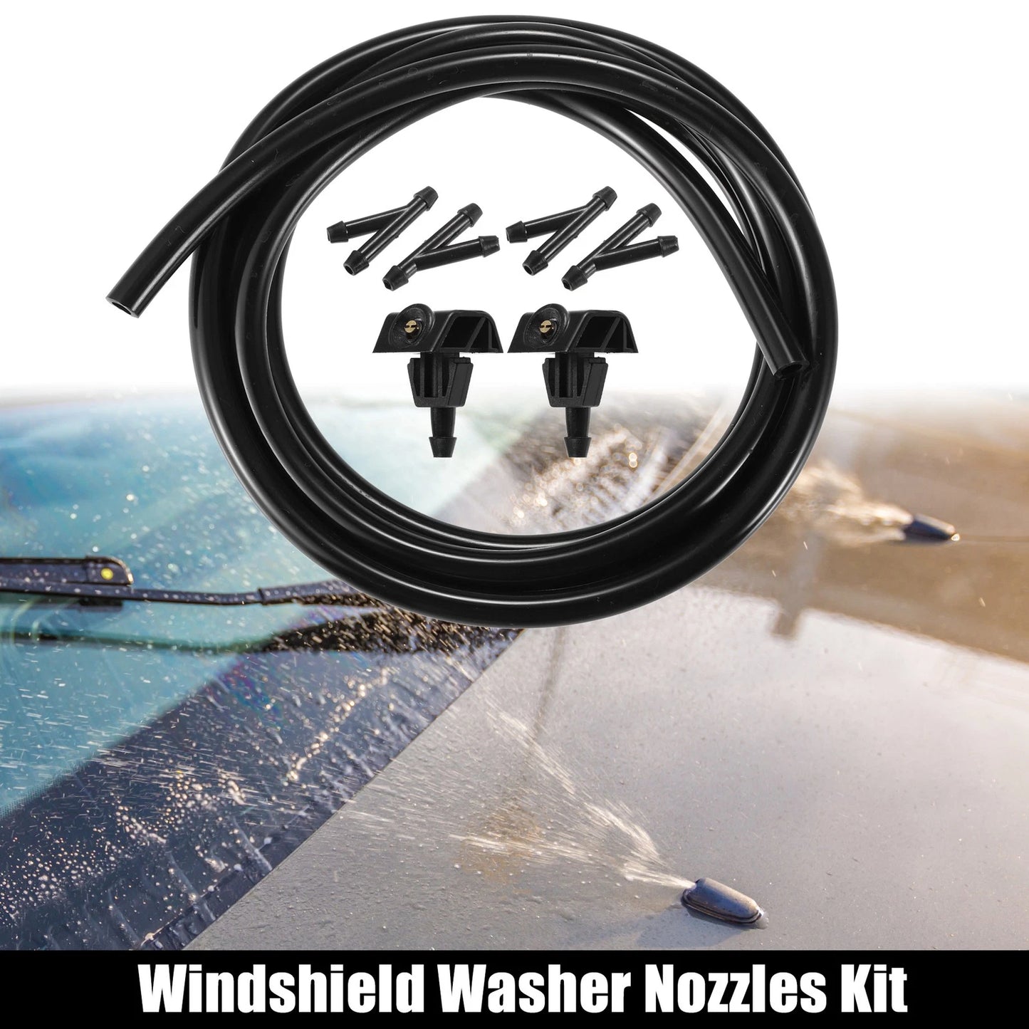 Windshield Wiper Washer Nozzle Spray Jet for Nissan Note (2005-2013)