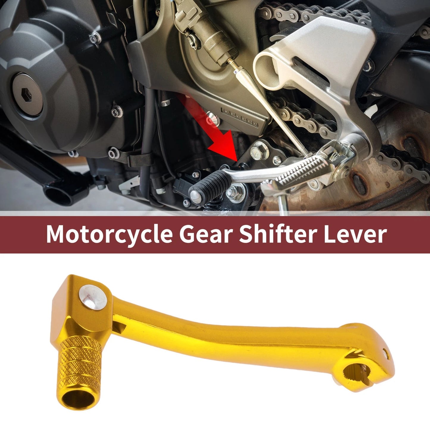 Folding Motorcycle Gear Shifter Lever for Honda XR50