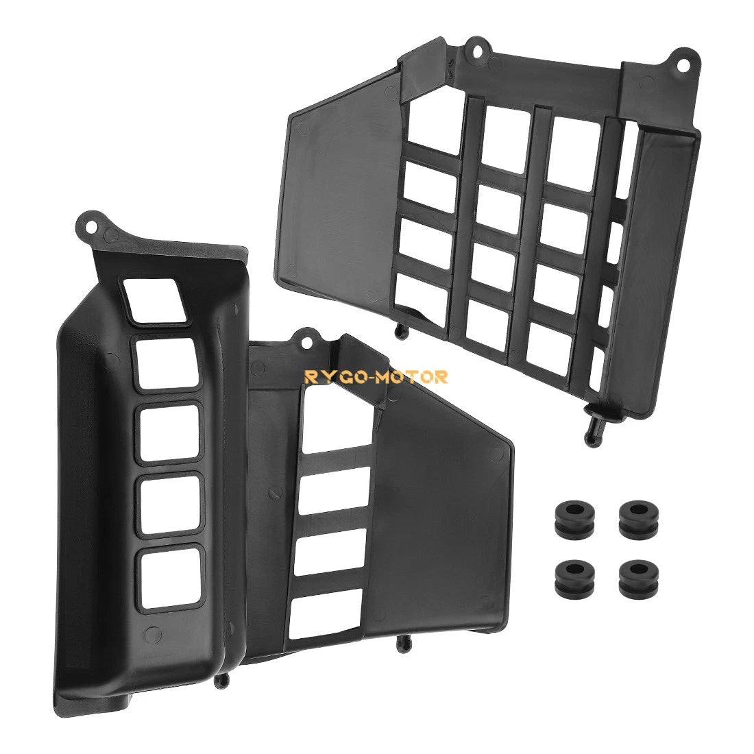 2 x Heel Guard Nerf Bar Plastic for Yamaha Banshee 350cc (1987–2006)