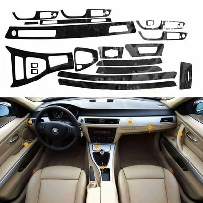 Interior Glossy Black Package Decoration Decals for 3 Series E90 (2005–2012)
