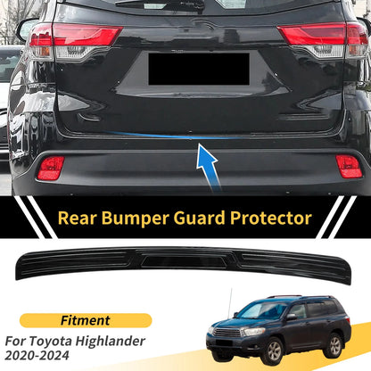 Bumper Guards Titanium Tone 1 Pc for Toyota Highlander (2020–2024)