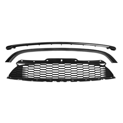 Front Bumper Grille Mesh Trim for Mini Cooper R55 R56 R57 R58 (2007-2015)