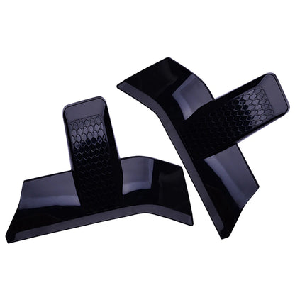 Black Front Bumper Headlight Grille Cover Trim for Ford F150 (2015-2020)