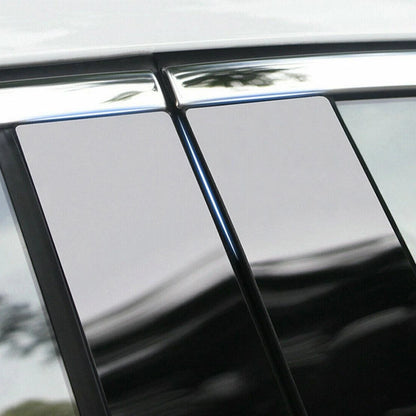 6pcs Gloss Black Window Pillar Post Covers for Chrysler 300 (2011-2020)
