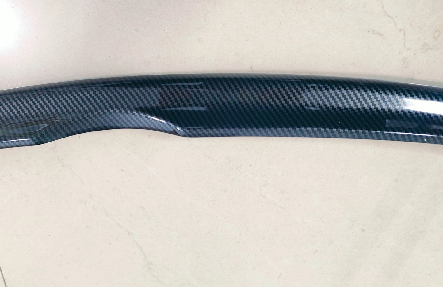 Carbon Fiber Look Rear Trunk Spoiler for 14-24 Infiniti Q50 Sedan