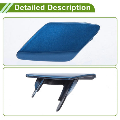 Front Left Washer Nozzle Cover for BMW 428i 2014-2016 (2 x Blue Caps)
