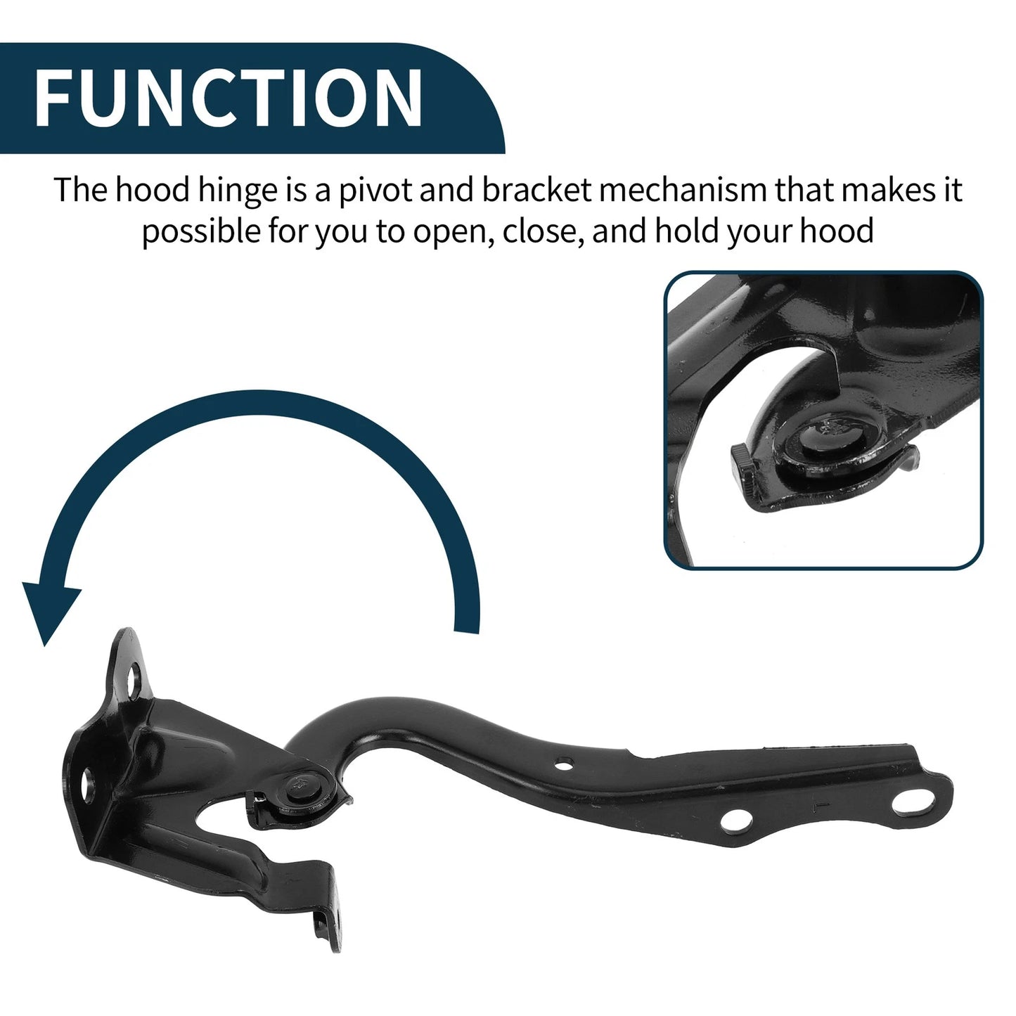 Bonnet Hinges for Toyota Matrix 2009-2014 Front Bonnet Bracket 1 x Pair