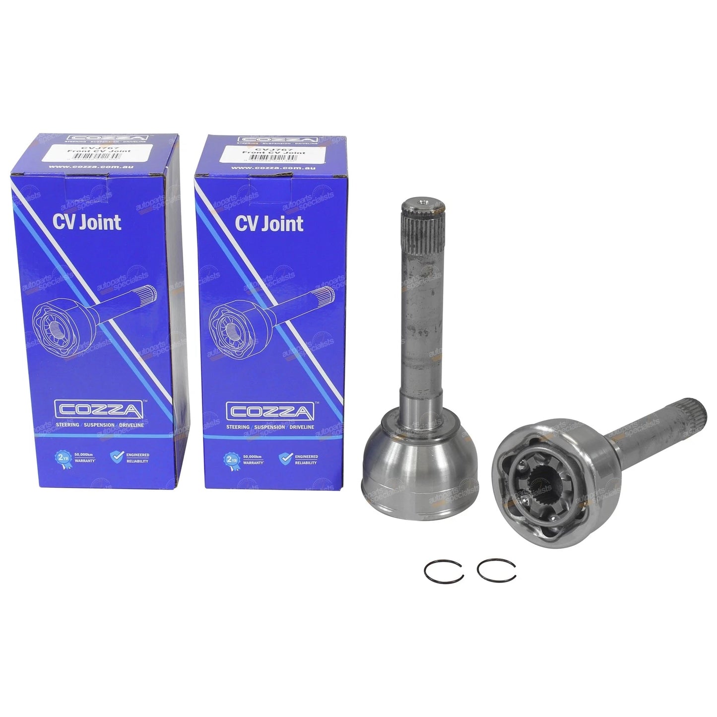 LH+RH CV Joint Set for Toyota Landcruiser 70 75 Series 4x4 (1990–1999)