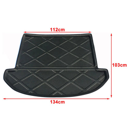 Rear Boot Liner Trunk Cargo Mat for Hyundai IX45 Santa Fe 2013-2018