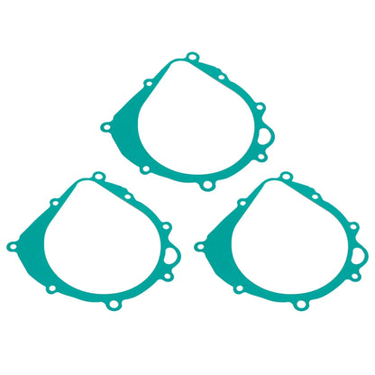 3 x Engine Cover Gaskets for Suzuki LT-Z 400 Quadsport (2003-2008)
