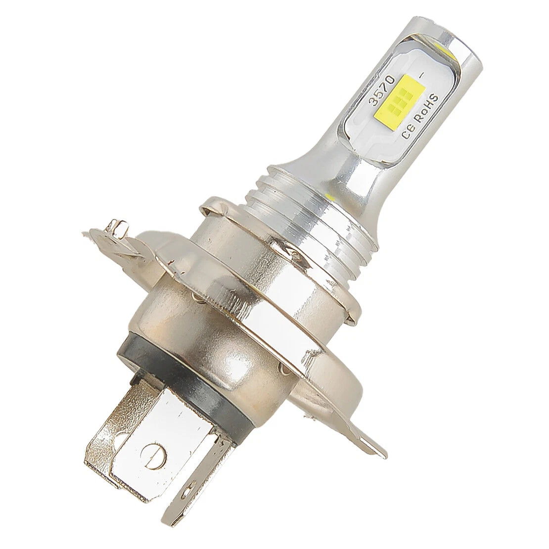 H4 9003 LED Bulbs High-Low Beam Motorcycle Headlight White 6000K