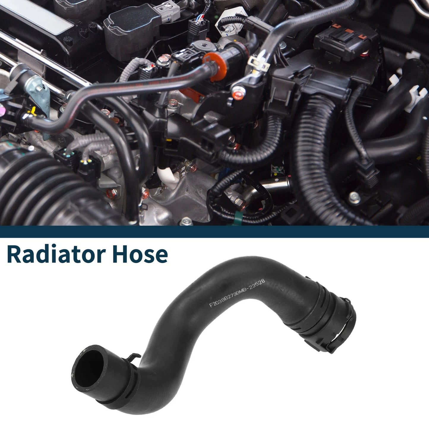 Radiator Hose Water Tank Drain Pipe for Ford Edge (2007-2014) - 1 x Rubber
