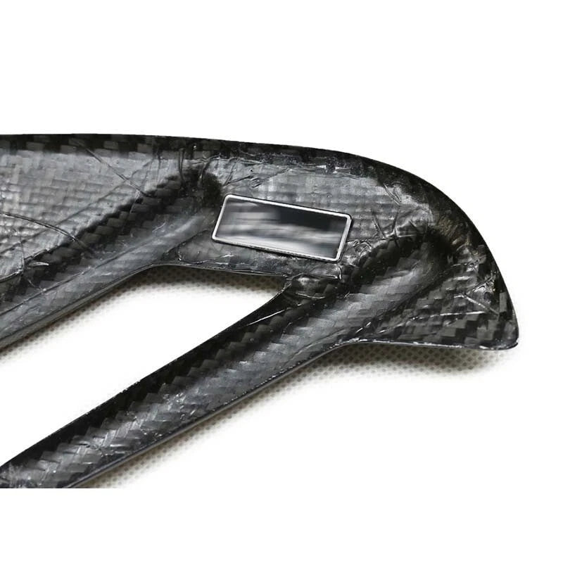 Real Carbon Fiber Side Fender Air Vent Cover Trim For BMW M3 G80 2021-2023