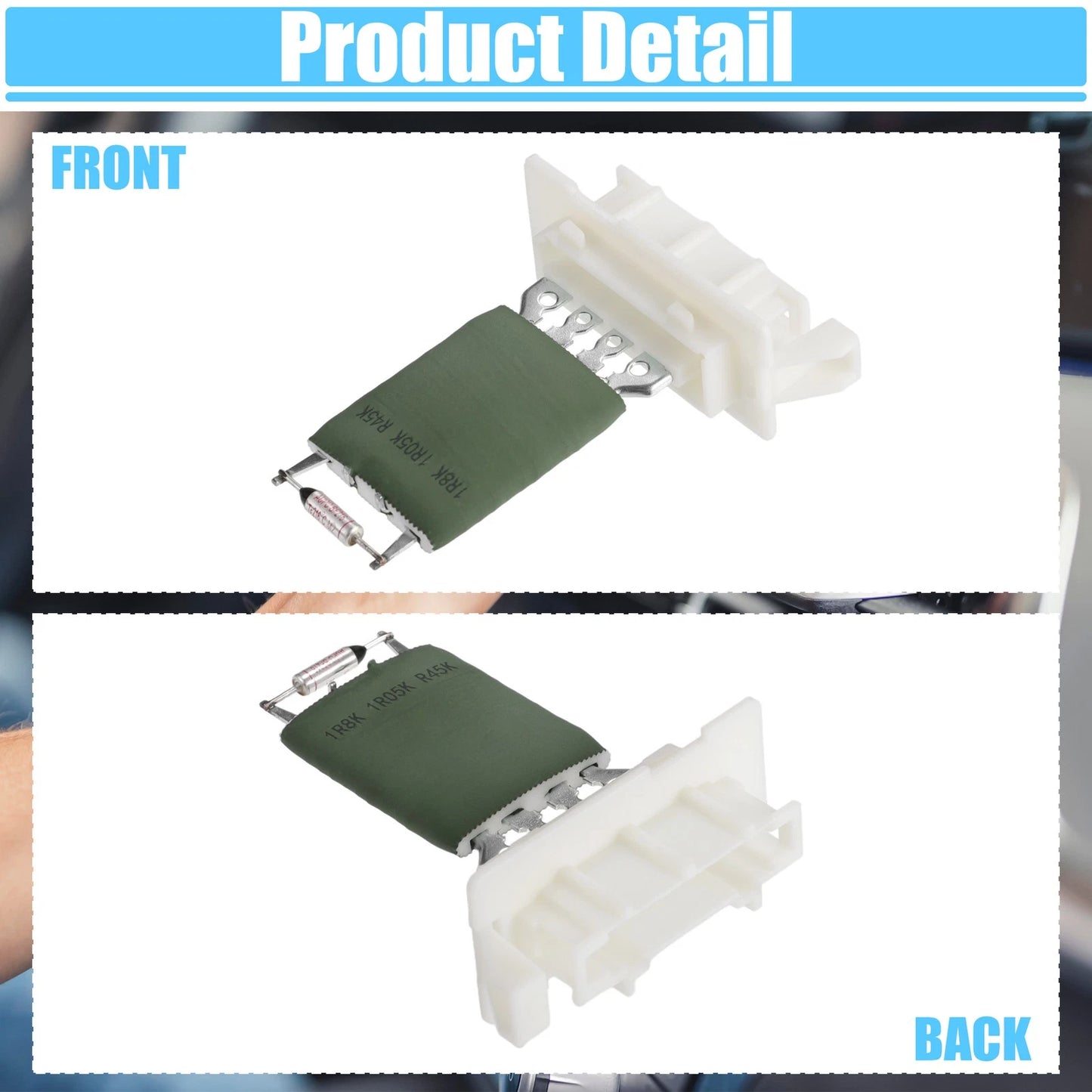 Heater Blower Motor Resistor for Mini Cooper (2002-2015)