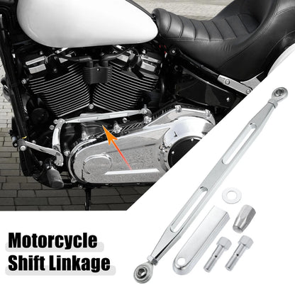 Lever Gear Shift Linkage 2-hole Silver Tone for Harley-Davidson (1980–2022)