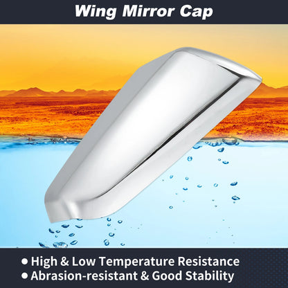 Left Right Wing Mirror Cover Caps for Chevrolet Equinox and GMC Terrain