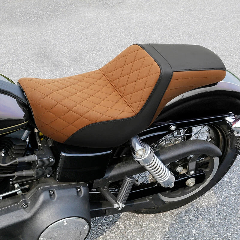 Driver Passenger Seat for Harley Dyna Low Rider FXDL Wide Glide (2006-2017)