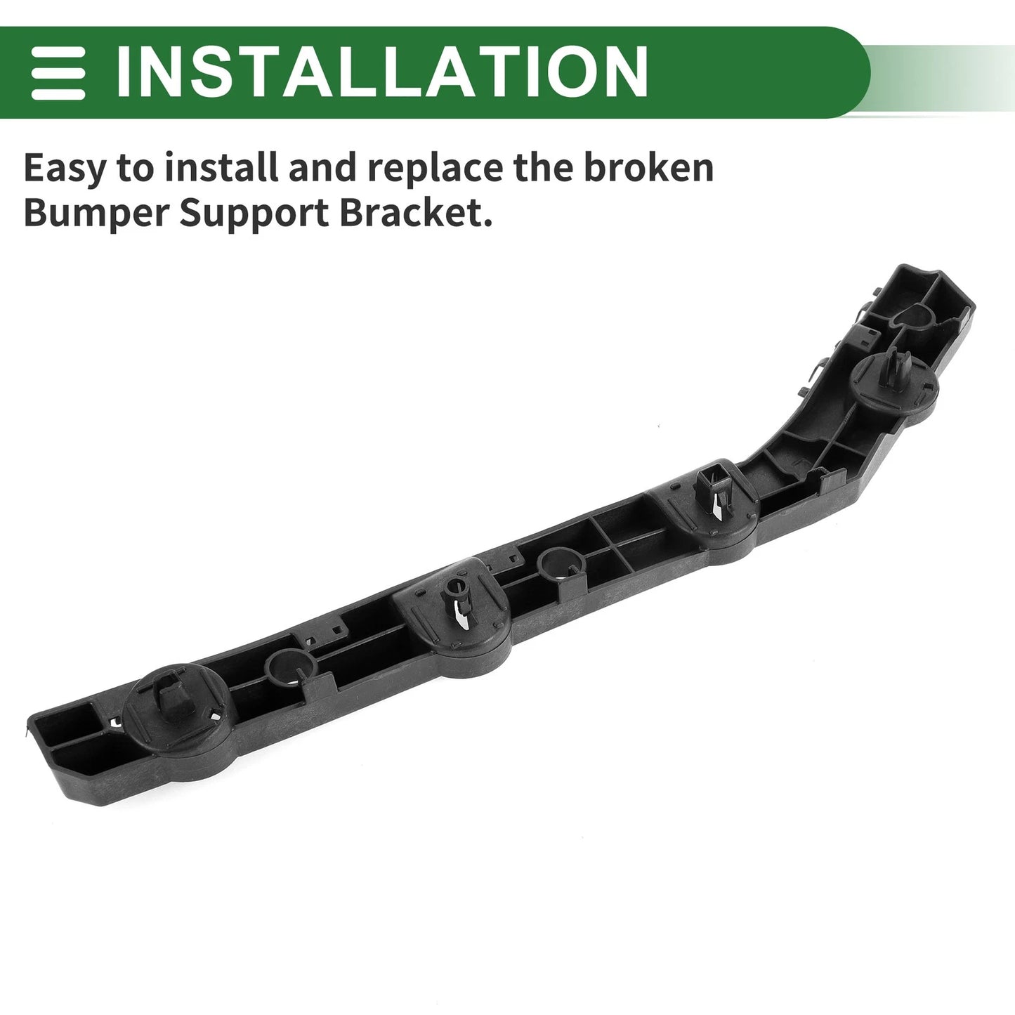 Left Rear Bumper Retainer Bracket for Nissan Versa (2020-2021)