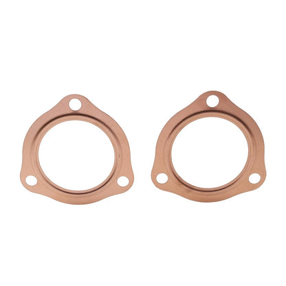 2.5" Copper Header Pipe Collector Flange Gaskets for Chevy SBC BBC