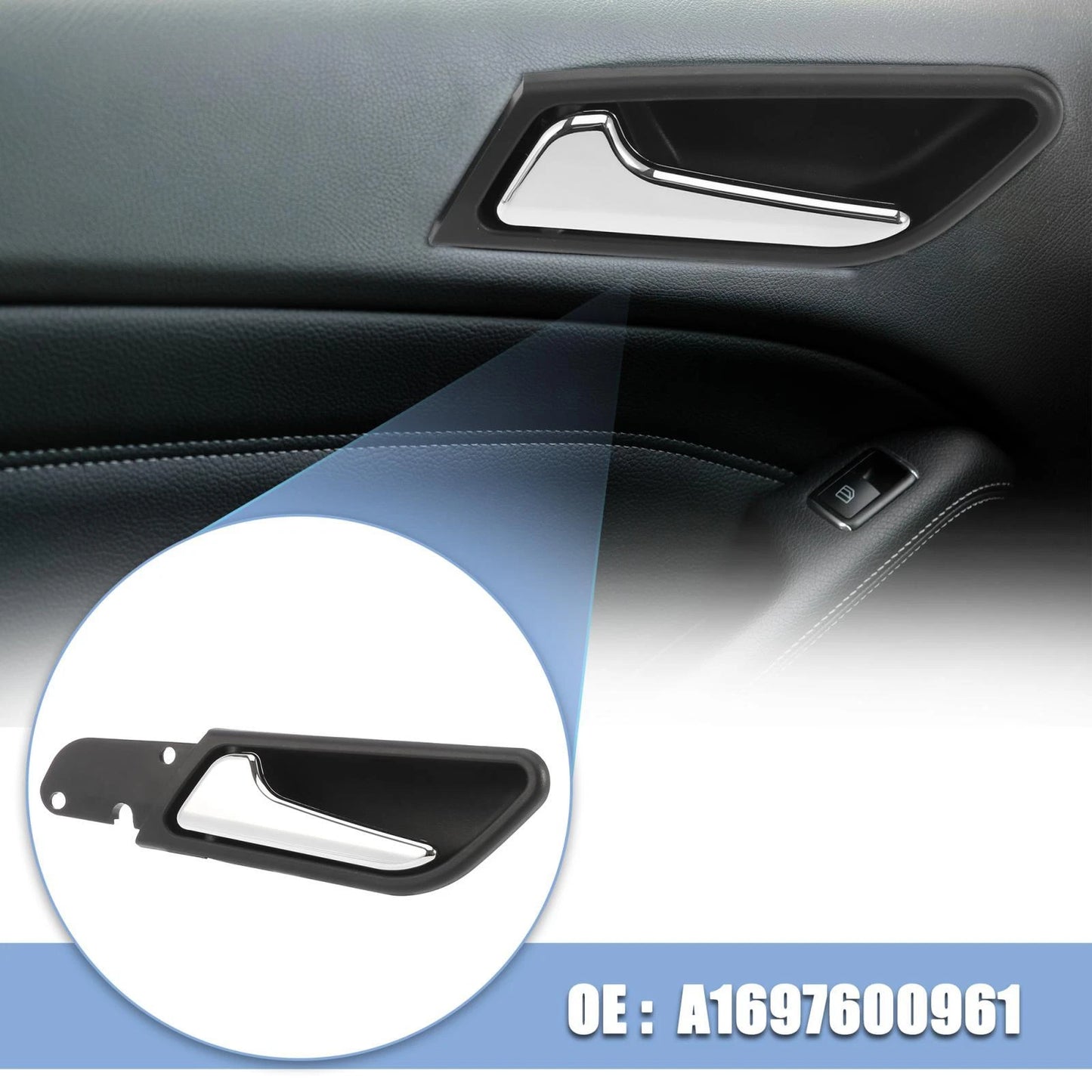 Car Interior Door Handle Assembly Left Side for Mercedes-Benz A160 (2004-2012)