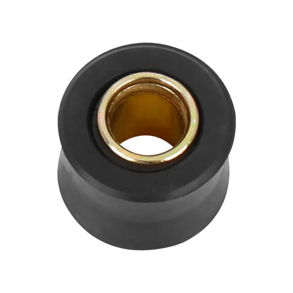 2pcs 10mm Rear Shock Absorber Cushion Rubber Ring Bushing Black for Motorbike