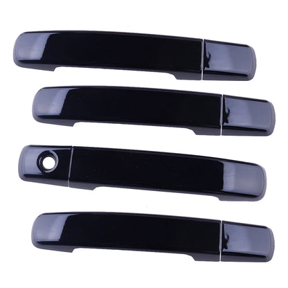 8Pcs Black Exterior Door Handle Covers for Nissan Frontier (2005-2019)