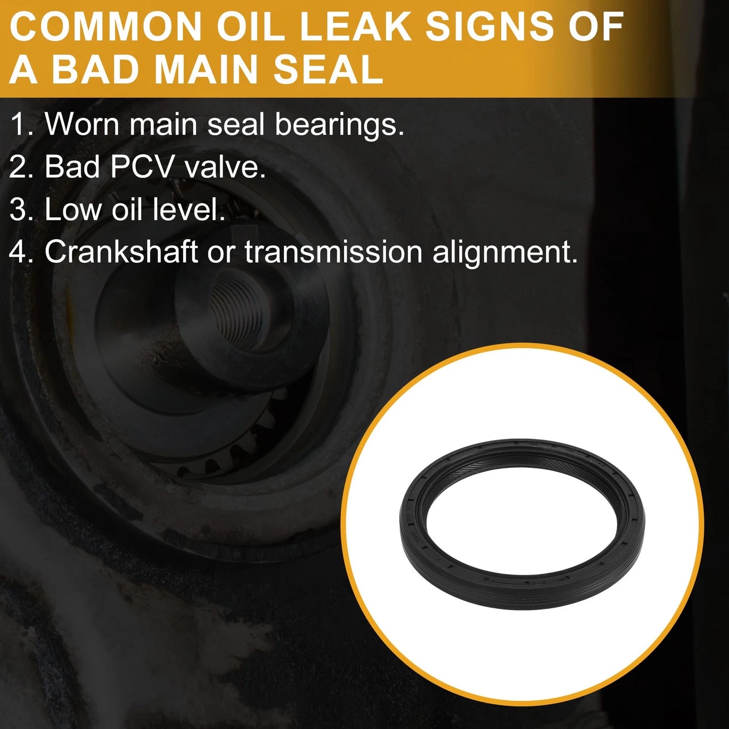 Front Crankshaft Oil Seal for BMW MINI COOPER (2002-2008)