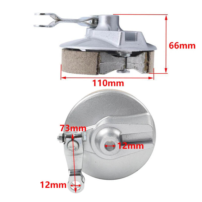 Drum Brake Hub Cover Panel for Honda Monkey Z50 (1968-2023)