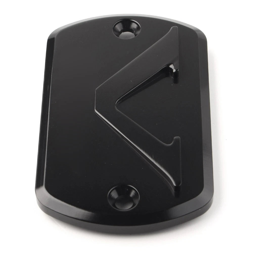 Black Front Brake Fluid Reservoir Cover for Yamaha V Star XVS 650/950/1100/1300