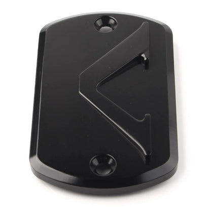 Black Front Brake Fluid Reservoir Cover for Yamaha V Star XVS 650/950/1100/1300