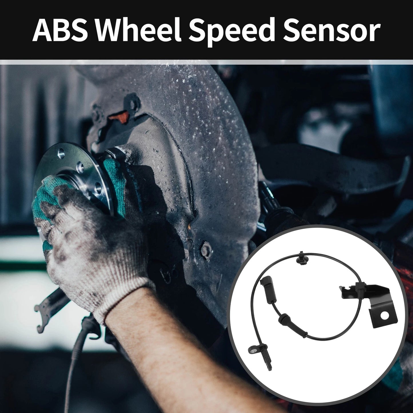 ABS Wheel Speed Sensor Front Right for Ford Fusion (2013-2020)