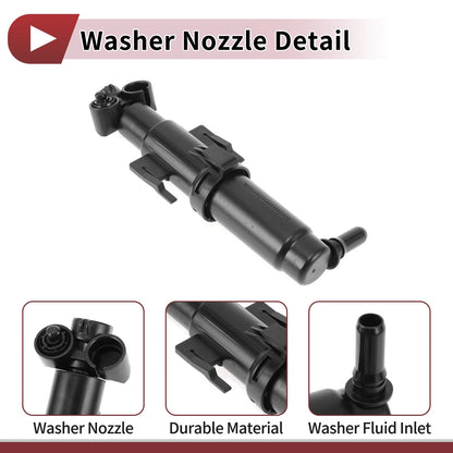 Front Passenger Side Headlight Washer Nozzle for BMW Z4 (2009-2016)