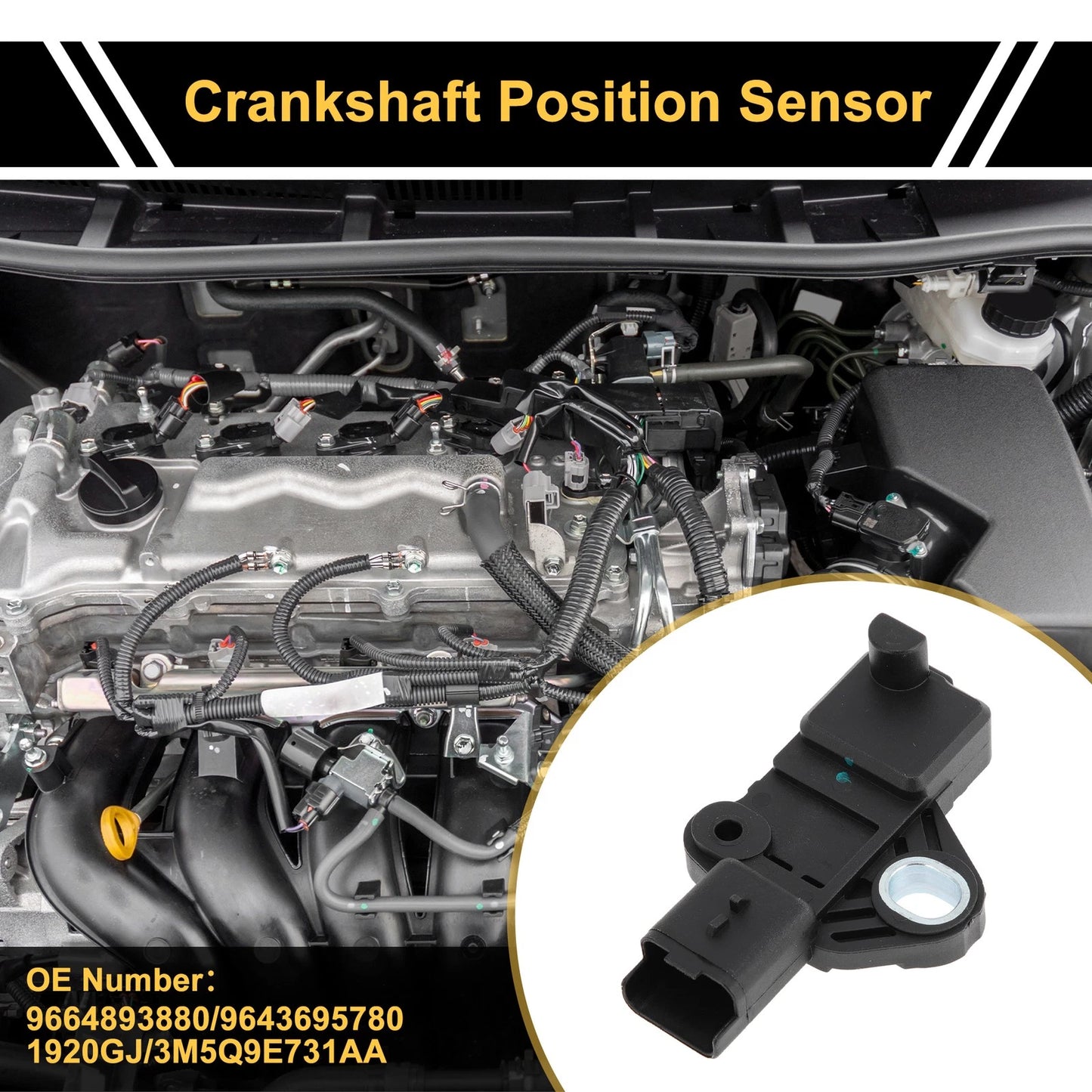 Crankshaft Position Sensor for Ford KUGA 2.0 TDCi (2008-2010)
