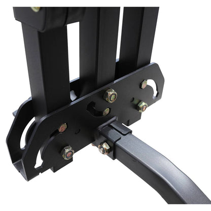 2 x Bike Bicycle Platform Car Carrier Rack Foldable Hitch Mount for 2" Receivers