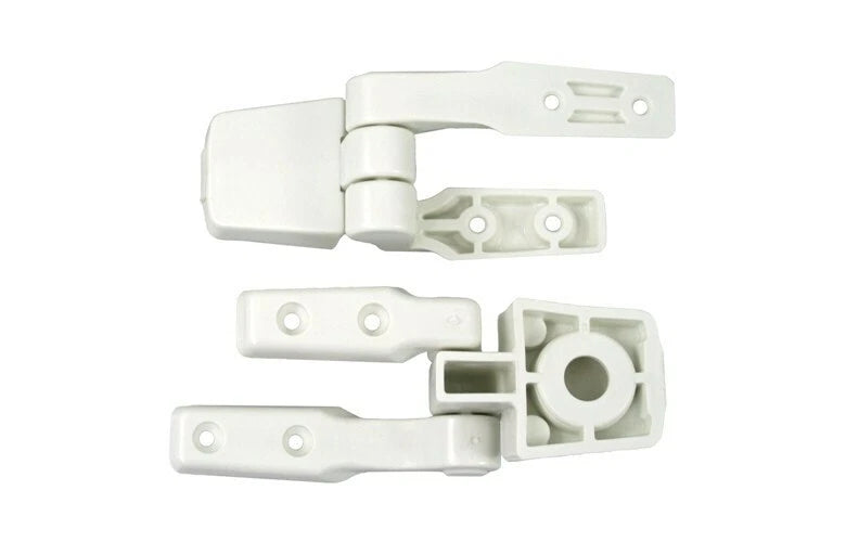 Jabsco Toilet Seat Hinges Hinge Set for Standard Bowl Toilet