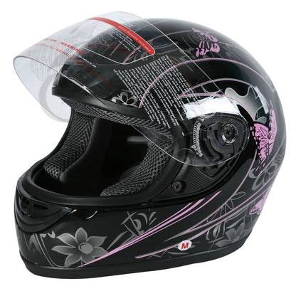 Full Face Helmet DOT Flip Up for Motorcycle Size S M L XL