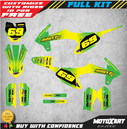 Custom Decal Kit PATRIOT Style Stickers for KTM 50 (2016-2020)