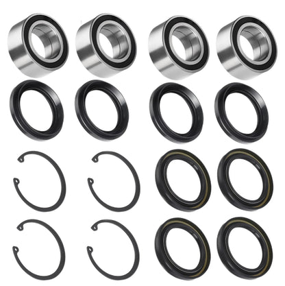 4X Rear Wheel Bearings & Seals Kit for Honda Rincon 650 TRX650FA 2003-2005