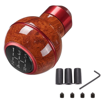 5-Speed Universal Auto Gear Shift Knob for Car Manual Shifter (All Years)