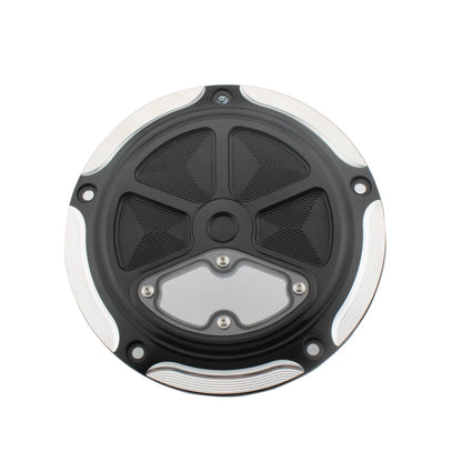 Derby Cover for Harley-Davidson Electra Glide (2021-2023) Black/White