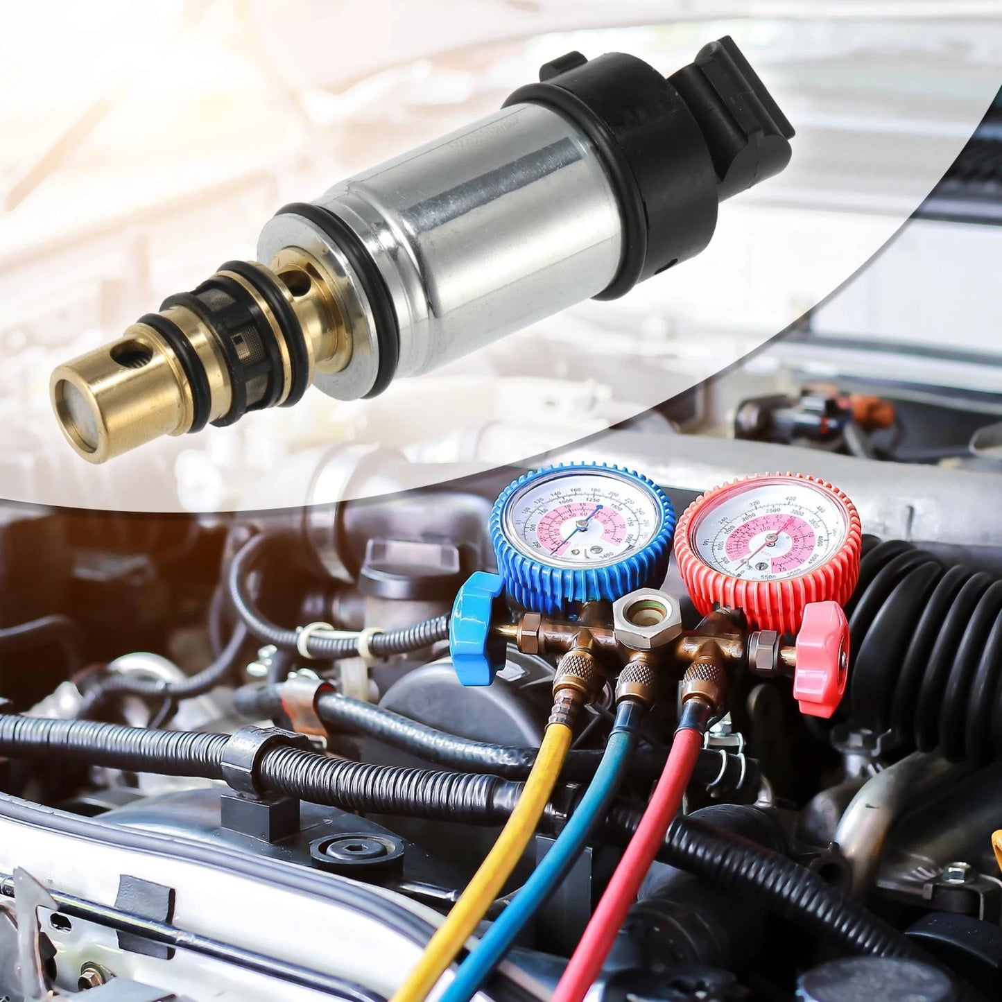 AC Compressor Control Solenoid Valve for Nissan Sentra (2013-2015)