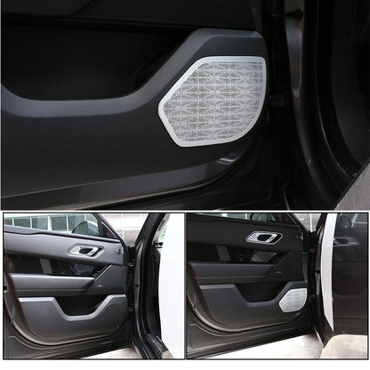 Aluminum Side Door Speaker Grille Mask Cover Trim For Range Rover Velar 2018-23