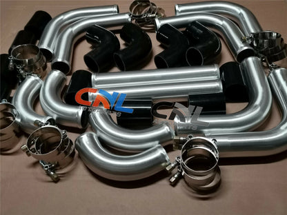 3" Aluminum Intercooler Turbo Piping Kit for Universal