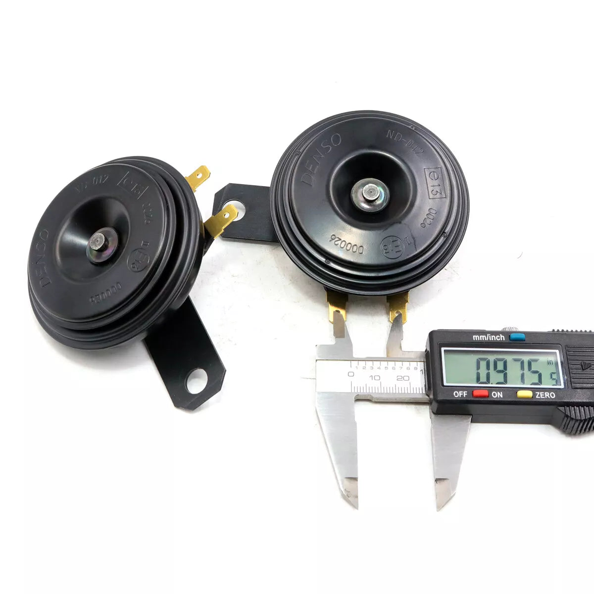 12V Car Horns x2 for Universal Denso Tone 111dB