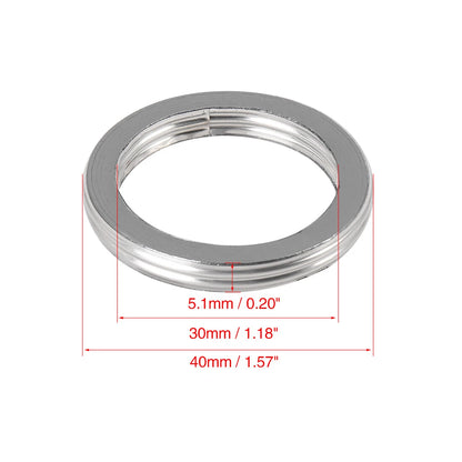 30mm ID 40mm OD Motorcycle Exhaust Muffler Pipe Gaskets for Honda CG125